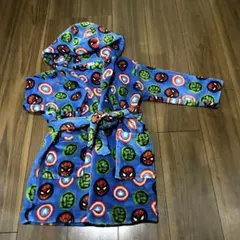 next 5-6y 116cm marvel スパイダーマン　ガウン　美品