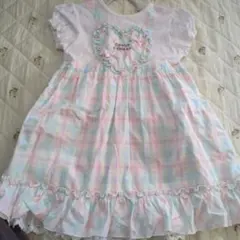 Coeur à Coeur パステルチェックワンピース