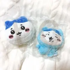 ちいかわ ガチャガチャ BIG2 もちもちフェイスマスコット ハチワレ セット