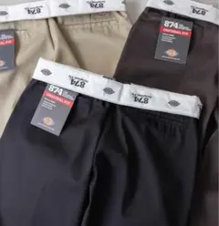 874 ORIGINAL FITズボン黒
