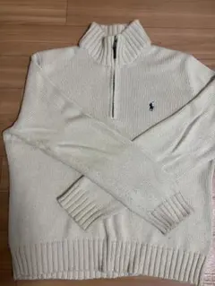 Polo by Ralph Lauren ハーフジップ ニット Lのサムネイル