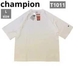 ★champion チャンピオン T1011 アメリカ製 ラグラン Tシャツ★