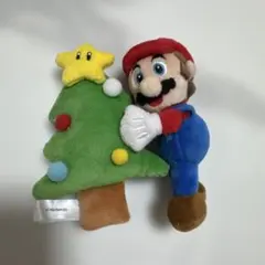 ユニバお土産USJ限定マリオクリスマスぬいぐるみキーチェーンストラップ新品