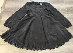 メゾピアノブラックワンピース　130cm