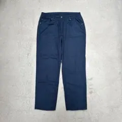00s ヴィンテージ ネイビー デニムパンツ ストレート ワイドパンツ y2k