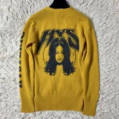 【希少】ヒステリックグラマー　ヴィンテージ　ヒスガール　縮絨ウール　カーディガン