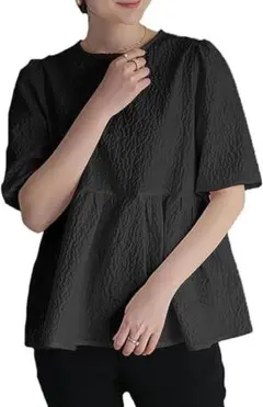 新品未使用✨Mサイズ❣️半袖tシャツレディース シャツ ゆったり カットソー