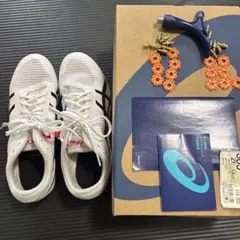 中古美品 23.0cmアシックス] 陸上スパイク HEATFLAT FR 7 - メルカリ