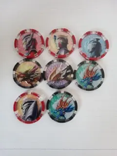 【中古】ウルトラメダル　8枚セット　ウルトラマンZのサムネイル