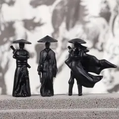 侍 浪人 フィギュア ３体セット 車内アクセサリーのサムネイル