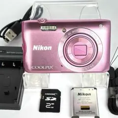 Nikon COOLPIX クールピクス S6200PK 870 Nikon COOLPIX クールピクス S6200PK 870 - メルカリ