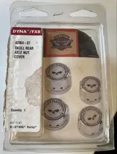 ハーレーダビッドソン スカルリアアクスルナットカバー