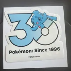 ポケモン 30周年 ロゴ ステッカー - メルカリ