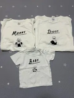 GAP ディズニー Tシャツ4枚セット DAD MOM KID2枚 リンクコーデ - メルカリ