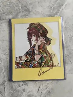 マクロス万博 マクロスΔ カナメ・バッカニア サイン入りブロマイド