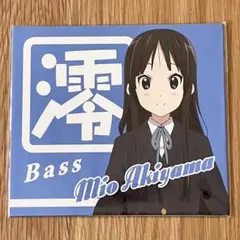 けいおん‼︎ アニメイト フェア 特典 紙製ケース CDケース 秋山澪 2010年