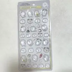 【新品未使用】ナガノキャラクターズ ボンボンドロップシール くまとパグ