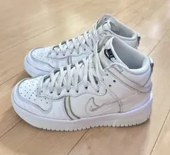NIKE WMNS DUNK HIGH UP "WHITE" 23.0cmのサムネイル