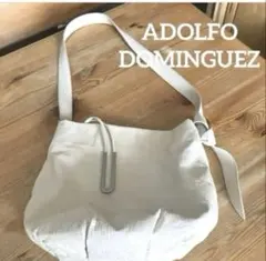 ADOLFO DOMINGUEZ ショルダーバッグ ホワイトのサムネイル