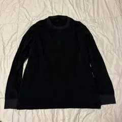 UNIQLO U ヒートテックコットンクルーネックT メンズXLブラック