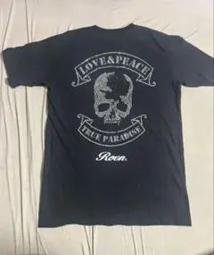 00s ロエン　Tシャツ　archive 平成　スカル　ラメ　v系