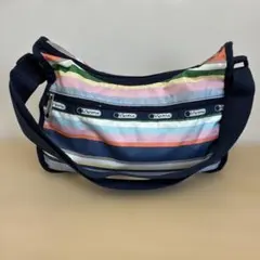 LeSportsac ショルダーバッグ マルチカラー ボーダーのサムネイル