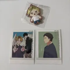 ギヴン展　クッキー風ラバーキーホルダー柊　購入特典ぱしゃこれ　柊・玄純