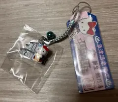 レア◎草津温泉◎新生熱乃湯限定◎湯もみ娘キティ ◎根付けストラップ