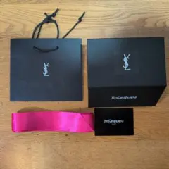Yves Saint Laurent ギフト袋 、ギフトBOX、カードとリボン付