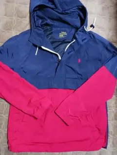 POLO RALPH LAUREN 刺繍 ナイロンパーカー アノラック