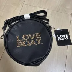 LOVE BOAT サークルショルダーバッグ ブラックのサムネイル