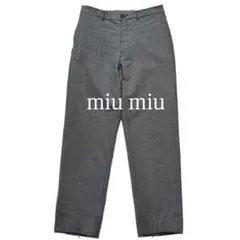 パンツ miumiu archive mens grey denim 2025年最新】mIumIu メンズ パンツの人気アイテム - メルカリ