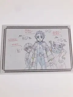 劇場版　鬼滅の刃　無限列車編　原画ポストカードセットA ポストカード 猗窩座