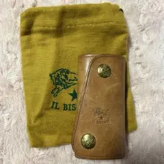 IL BISONTE レザーキーケース ブラウン