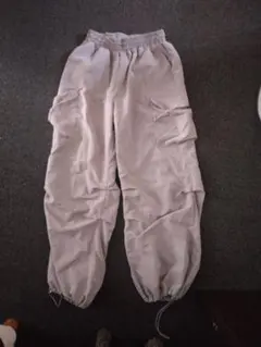 SHEIN ライトグレー カーゴパンツ Sサイズ