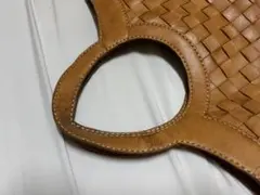 robita レザー編み込み バッグのサムネイル