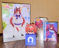 ダイワスカーレット 4点セット・まとめ売り /ウマ娘/キーホルダー/フィギュア
