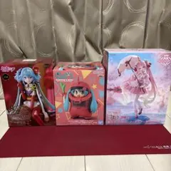 【未開封】初音ミク 最新フィギュア3体セット