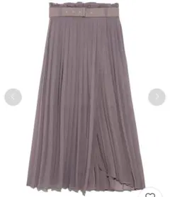 snidel スナイデル　アコーディオンプリーツシアースカート