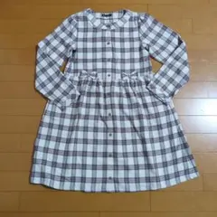 BeBe チェック柄 ワンピース 150