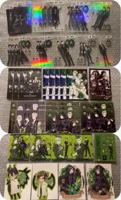 ツイステ ディアソムニア ディズニーストア 限定 ステッカー ポストカード 他