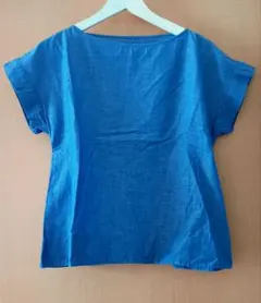 45R インディゴ染め パッチワーク 半袖Tシャツ - メルカリ