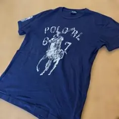 Polo Ralph Lauren Tシャツ ネイビー XS