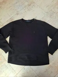 m*様 Polo Ralph Lauren ブラックトレーナー S