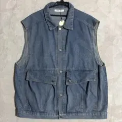 Anchor smith デニムベスト