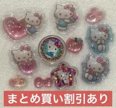 K ハローキティ　うるちゅるポップシール　おはじきシール