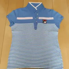 FILA ボーダー ポロシャツ 半袖