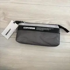 CONVERSE グレー ナイロン 筆箱