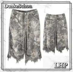 正規品 LHP ダンケシェーン カーゴショーツ パンツ ツリーカモ柄 オリーブ 正規品 LHP ダンケシェーン カーゴショーツ パンツ ツリーカモ柄