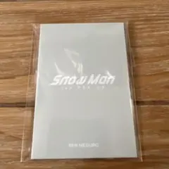 未開封韓国Snow Man 1st POP UP目黒蓮　フォトカード
